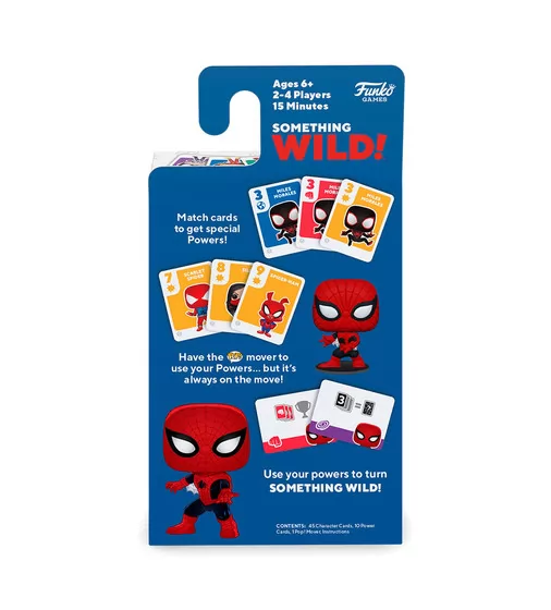 Настольная игра с карточками Funko Something Wild! – Человек-паук - 63763_5.jpg - № 5