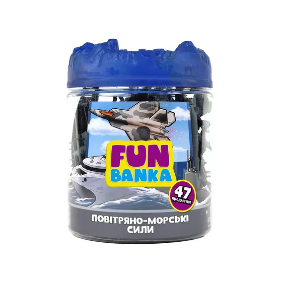 Игровой набор Fun Banka – Воздушно-морские силы