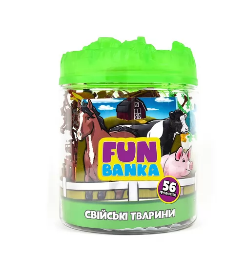 Ігровий набір Fun Banka – Свійські тварини - 320062-UA_1.jpg - № 1