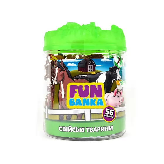 Ігровий набір Fun Banka – Свійські тварини
