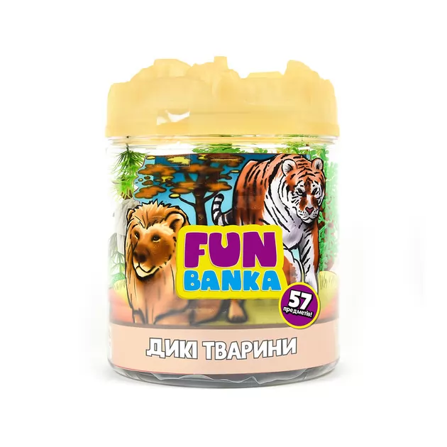 Ігровий набір Fun Banka &ndash; Дикі тварини