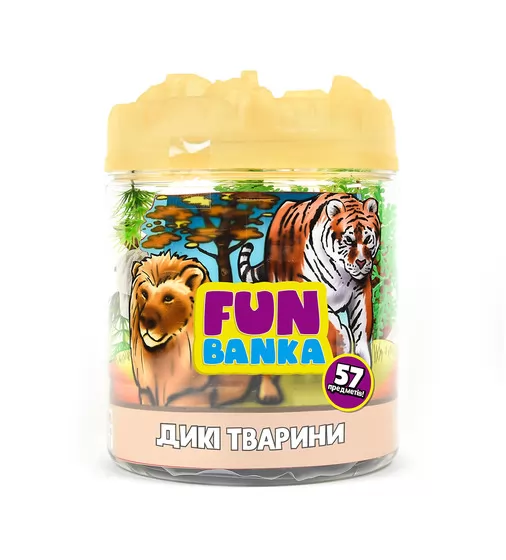 Ігровий набір Fun Banka – Дикі тварини - 320063-UA_1.jpg - № 1