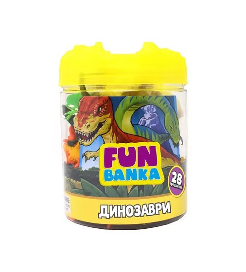 Ігровий міні-набір Fun Banka – Динозаври - 320387-UA_1.jpg - № 1