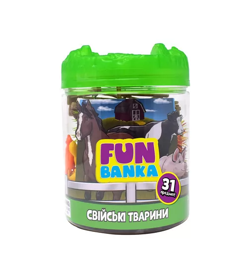 Ігровий міні-набір Fun Banka – Свійські тварини - 320386-UA_1.jpg - № 1