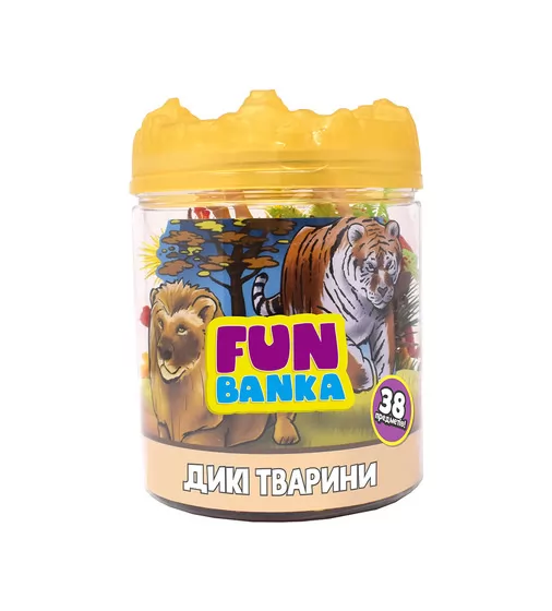 Ігровий міні-набір Fun Banka – Дикі тварини - 320385-UA_1.jpg - № 1