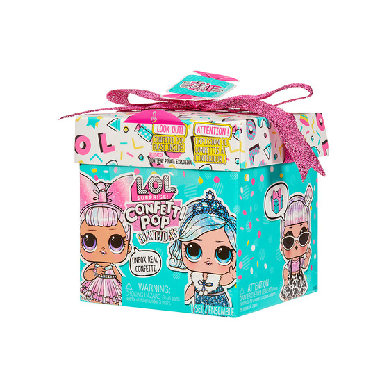 Ігровий набір з лялькою L.O.L. Surprise! серії Confetti Pop" – День народження"