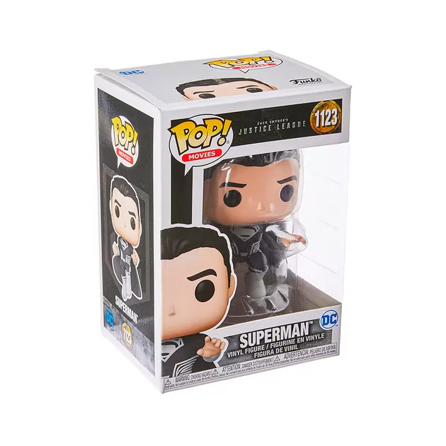 Игровая фигурка Funko POP! серии Лига Справедливости" &ndash; Супермен (черный костюм)"