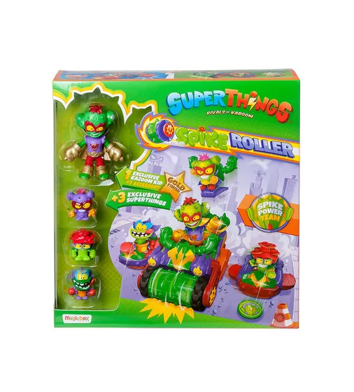 Игровой набор Superthings «Kazoom Kids» S1 – Спайк-роллер Кактус - PSTSP514IN00_1.jpg - № 1