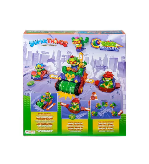 Игровой набор Superthings «Kazoom Kids» S1 – Спайк-роллер Кактус - PSTSP514IN00_11.jpg - № 11