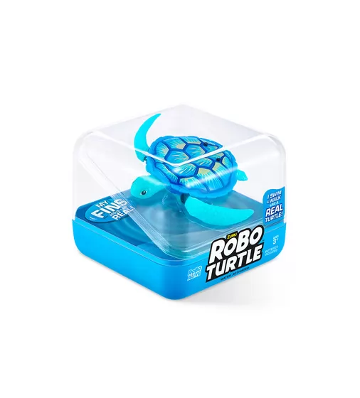 Интерактивная игрушка Robo Alive – Робочерепаха (голубая) - 7192UQ1-1_2.jpg - № 2