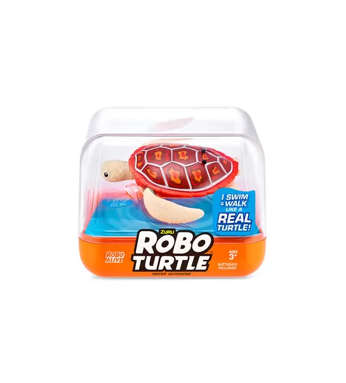 Интерактивная игрушка Robo Alive – Робочерепаха (бежевая) - 7192UQ1-3_1.jpg - № 1