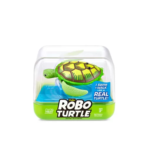 Интерактивная игрушка Robo Alive – Робочерепаха (зеленая) - 7192UQ1-4_1.jpg - № 1
