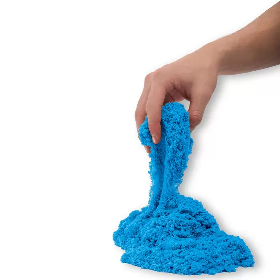 Песок Для Детского Творчества - Kinetic Sand Neon  (Голубой)