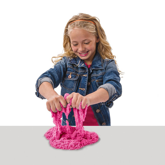 Пісок Для Дитячої Творчості - Kinetic Sand Neon (Рожевий)