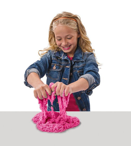 Пісок Для Дитячої Творчості - Kinetic Sand Neon (Рожевий) - 71401Pn-1_4.jpg - № 4