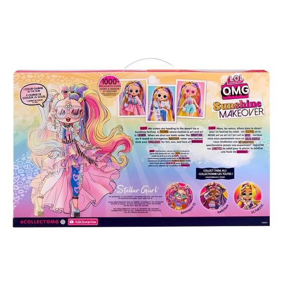 Ігровий набір з лялькою L.O.L. Surprise! серії O.M.G. Sunshine Makeover" – Великий сюрприз"