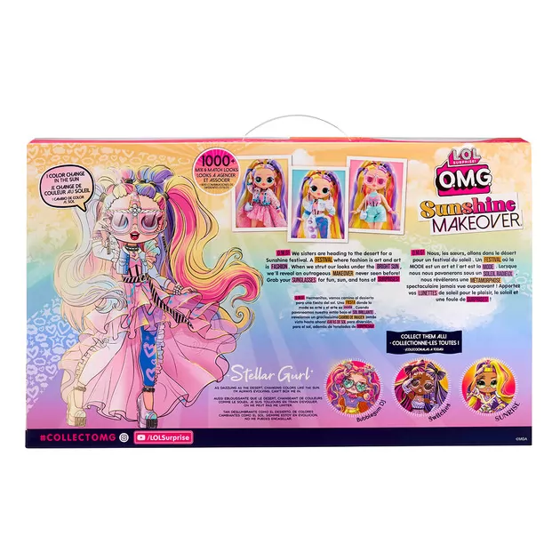 Игровой набор с куклой L.O.L. Surprise! серии O.M.G. Sunshine Makeover" &ndash; Большой сюрприз"