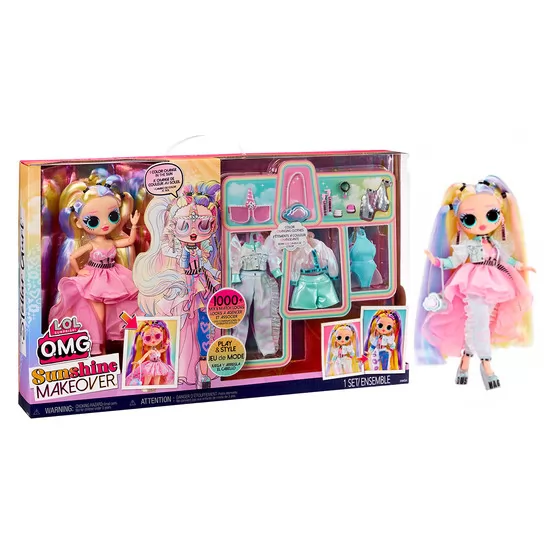 Игровой набор с куклой L.O.L. Surprise! серии O.M.G. Sunshine Makeover" – Большой сюрприз"