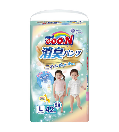 Трусики-підгузки GOO.N серії AROMAGIC DEO PANTS для дітей (L, 9-14 кг) - 853111_1.jpg - № 1