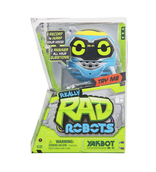 Інтерактивна Іграшка-Робот Really R.A.D. Robots - Yakbot (Синій) - 27801_6.jpg - № 6