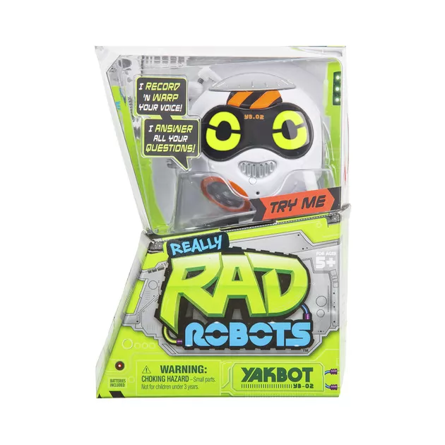 Інтерактивна Іграшка-Робот Really R.A.D. Robots - Yakbot (Білий)