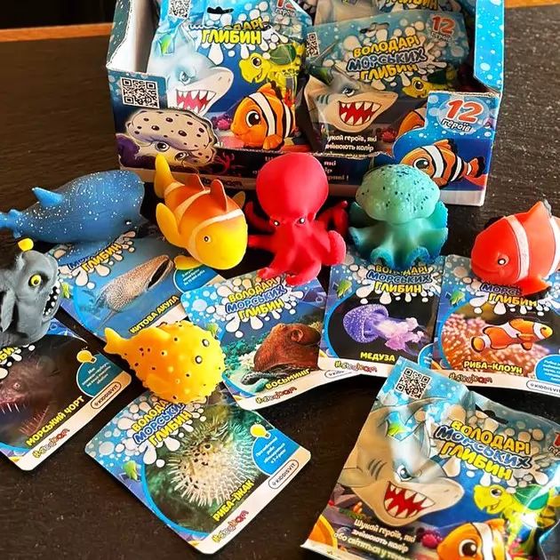 Стретч-іграшка у вигляді тварини &ndash; Володарі морських глибин S2 (12 шт., в дисплеї)