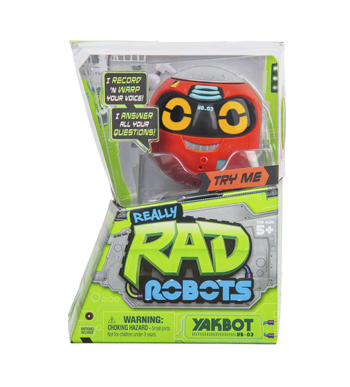Інтерактивна Іграшка-Робот Really R.A.D. Robots - Yakbot (Червоний) - 27803_7.jpg - № 7