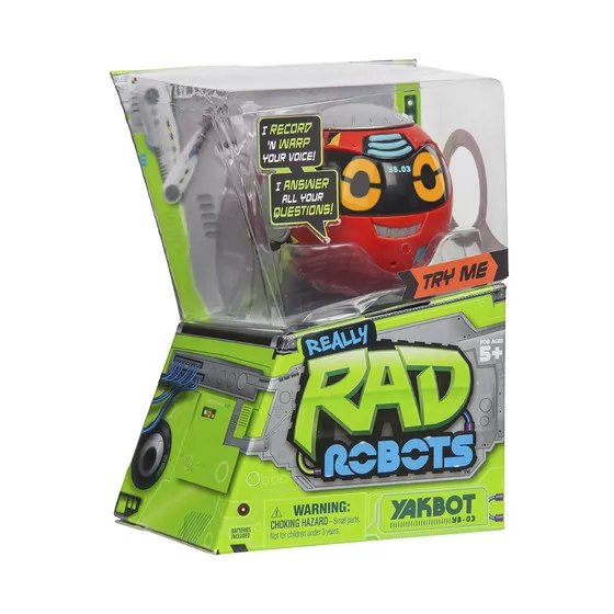 Интерактивная Игрушка-Робот Really R.A.D. Robots  - Yakbot (Красный)