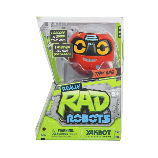 Интерактивная Игрушка-Робот Really R.A.D. Robots  - Yakbot (Красный)
