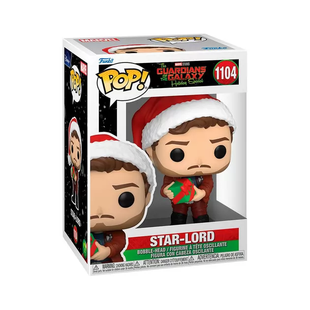 Ігрова фігурка Funko Pop! серії Вартові галактики: Holiday Special" &ndash; Зоряний лорд"
