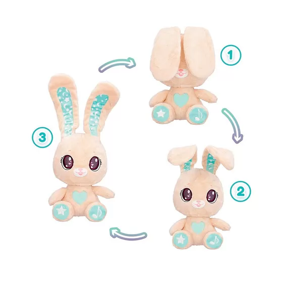 Интерактивная мягкая игрушка Peekapets – Кролик