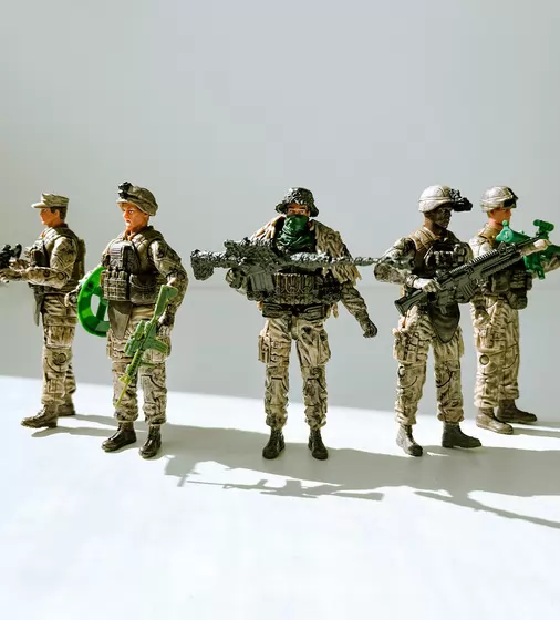 Игровой набор фигурок солдат ELITE FORCE  — РАЗВЕДКА (5 фигурок, аксесс.) - 101854_5.jpg - № 5