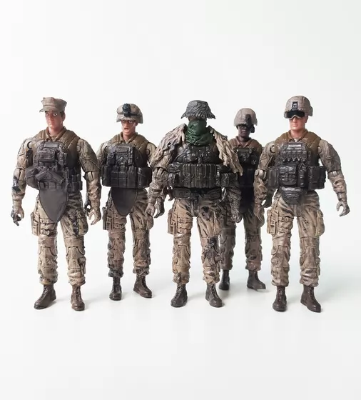 Игровой набор фигурок солдат ELITE FORCE  — РАЗВЕДКА (5 фигурок, аксесс.) - 101854_2.jpg - № 2