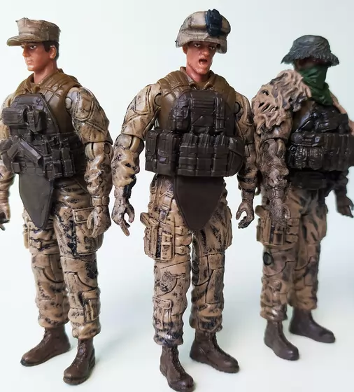 Игровой набор фигурок солдат ELITE FORCE  — РАЗВЕДКА (5 фигурок, аксесс.) - 101854_7.jpg - № 7