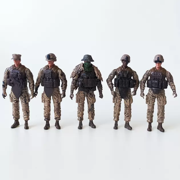 Ігровий набір фігурок солдатів ELITE FORCE  &mdash; РОЗВІДКА (5 фігурок, аксес.)