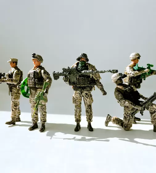 Игровой набор фигурок солдат ELITE FORCE  — РАЗВЕДКА (5 фигурок, аксесс.) - 101854_6.jpg - № 6