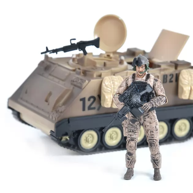 Ігровий набір ELITE FORCE &mdash;БРОНЕТРАНСПОРТЕР M113 (БТР, фігурка, аксес.)