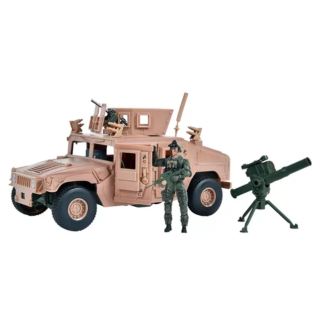 Игровой набор ELITE FORCE &mdash; БРОНЕАВТОМОБИЛЬ HUMVEE M1114 (машина, фигурка, аксесс.)