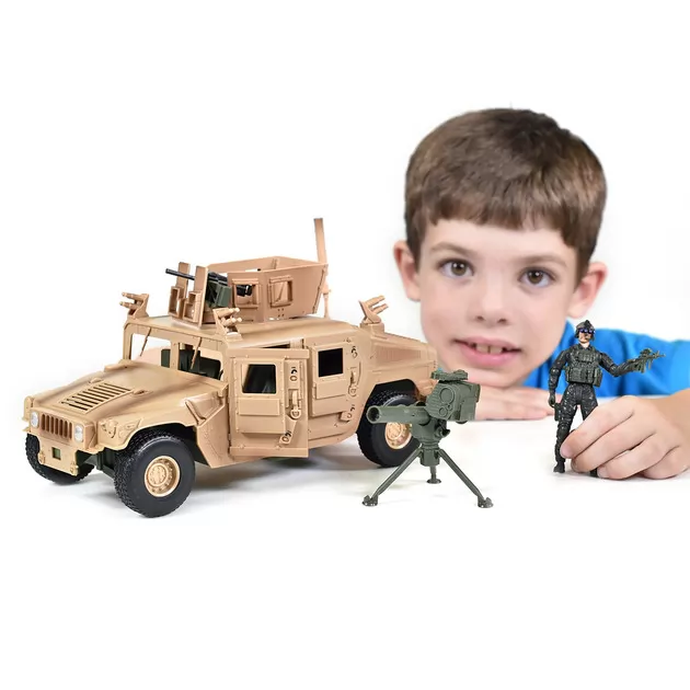 Игровой набор ELITE FORCE &mdash; БРОНЕАВТОМОБИЛЬ HUMVEE M1114 (машина, фигурка, аксесс.)