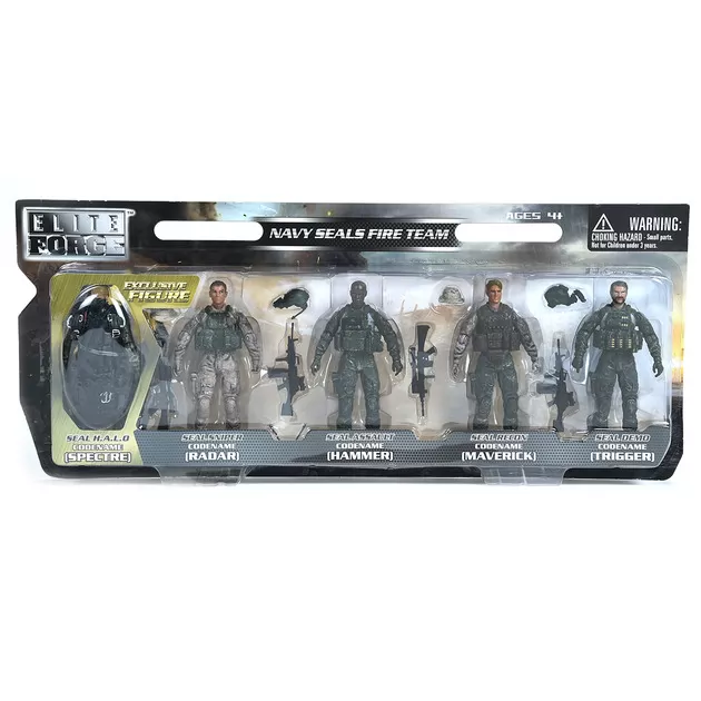 Игровой набор фигурок солдат ELITE FORCE — МОРСКИЕ КОТИКИ (5