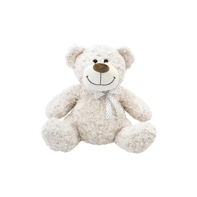 Мягк. игр. &ndash; Медведь (белый, с бантом, 27 cm)