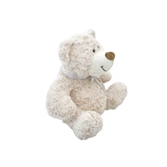 M'як. ігр. – Ведмідь (білий, з бантом, 27 cm)
