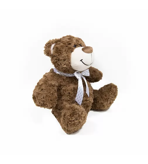M'як. ігр. – Ведмідь (коричневий, з бантом, 27 cm) - 2502GMT_3.jpg - № 3