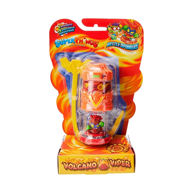 Игровой набор SUPERTHINGS серии &laquo;Rivals of Kaboom&raquo; &ndash; БОЕВОЙ СПИННЕР ВУЛКАНИЧЕСКАЯ ЗМЕЯ