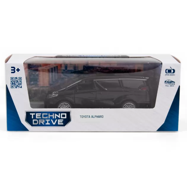 Автомодель - TOYOTA ALPHARD (чорний)