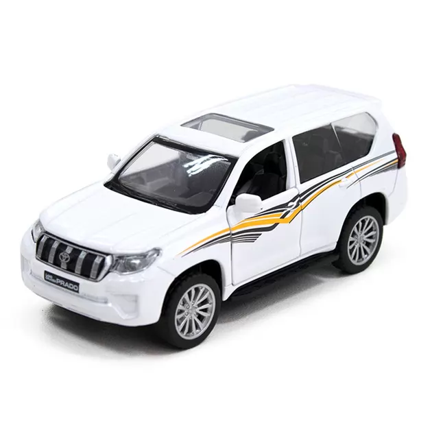 Автомодель - TOYOTA LAND CRUISER (белый)