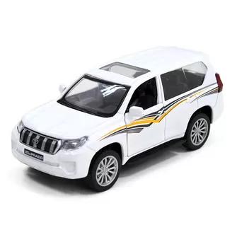 Автомодель - TOYOTA LAND CRUISER (белый)