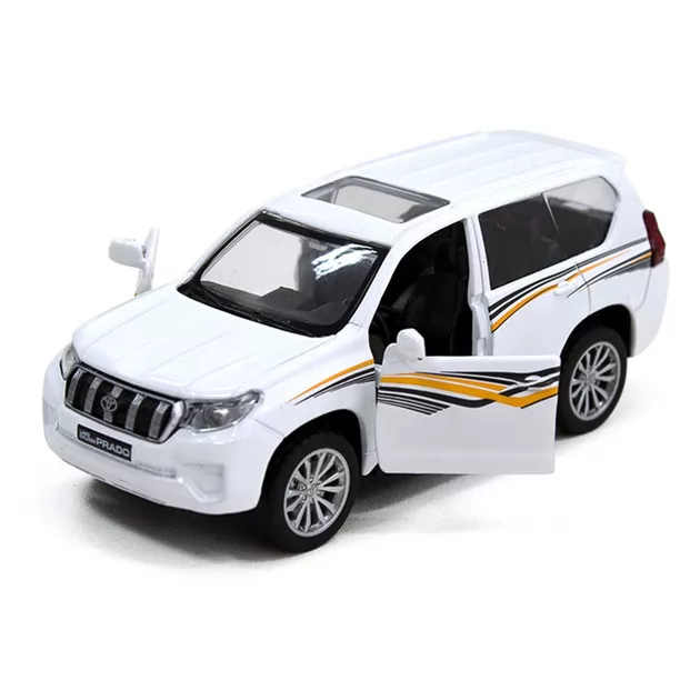 Автомодель - TOYOTA LAND CRUISER (белый)