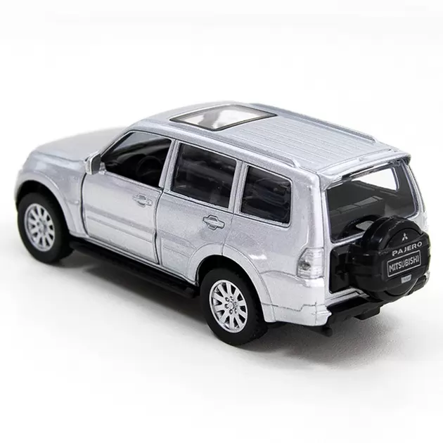 Автомодель - MITSUBISHI PAJERO 4WD TURBO (серебристый)