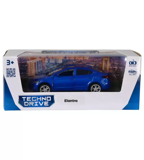 Автомодель - HYUNDAI ELANTRA (синий) - 250285_13.jpg - № 13